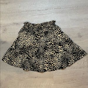 TopShop Cheetah Skirt - SIZE 2